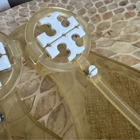 Tory Burch Mini Miller Thong Jelly Sandals Flip Flops size 7 - Picture 8 of 8